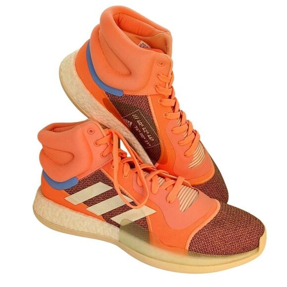 Adidas Marquee Boost Salmon & Gray Basketball Sneakers - SIZE 17!! main image 6